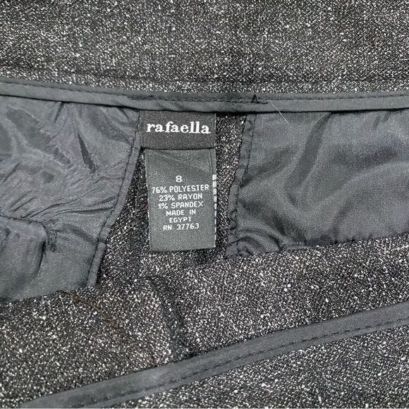 Rafaella Wide Leg Grey Dress Business Trouser Pant Size 8 - Picture 5 of 7